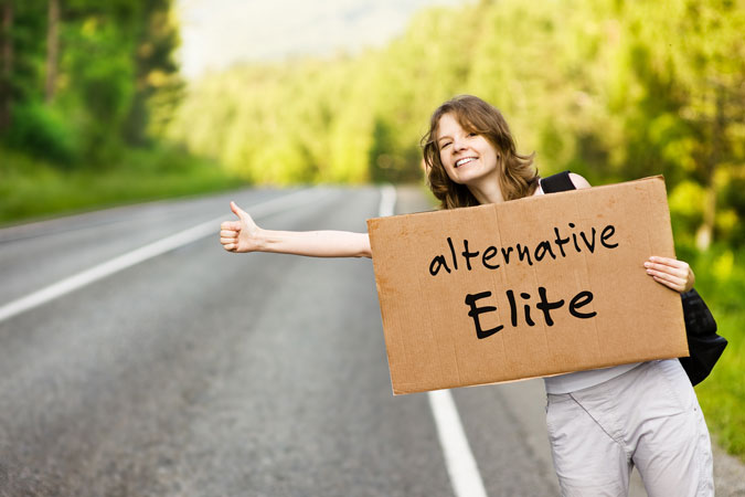 alternative Elite ist gelassen !